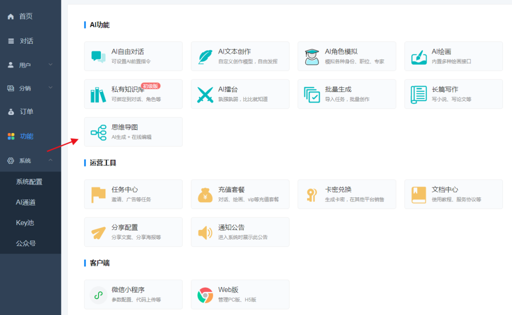 图片[2]-ChatGPT付费创作系统V2.7.6独立版 +WEB端+ H5端 + 小程序端源码（包更新）-精品源码资源网-网站源码,小程序源码,公众号模块,APP源码