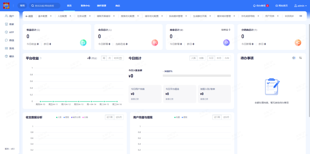图片[2]-【2025最新版】火鸟门户v8.5系统源码+PC、H5、小程序 +数据化大屏插件-精品源码资源网-网站源码,小程序源码,公众号模块,APP源码
